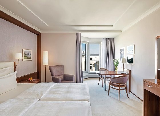 Grand Elysée Hamburg - Wohnbeispiel Doppelzimmer Grand Classic (Zimmercodierung DB1)