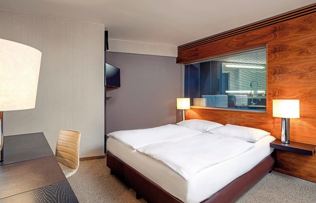 Mövenpick Hotel Hamburg - Wohnbeispiel Doppelzimmer Classic (Zimmercodierung DB1)