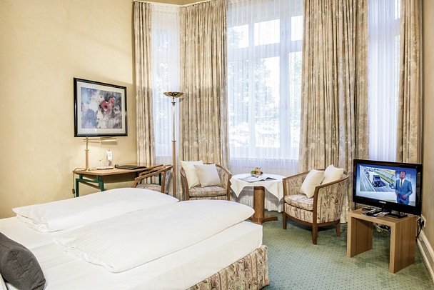 Hotel Vorbach - Wohnbeispiel Doppelzimmer Standard (Zimmercodierung DG1)