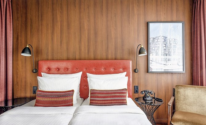 AMERON Hamburg Hotel Speicherstadt - Wohnbeispiel Doppelzimmer Standard (Zimmercodierung DG1)