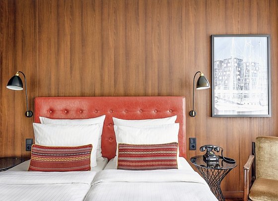 AMERON Hamburg Hotel Speicherstadt - Wohnbeispiel Doppelzimmer Standard (Zimmercodierung DG1)