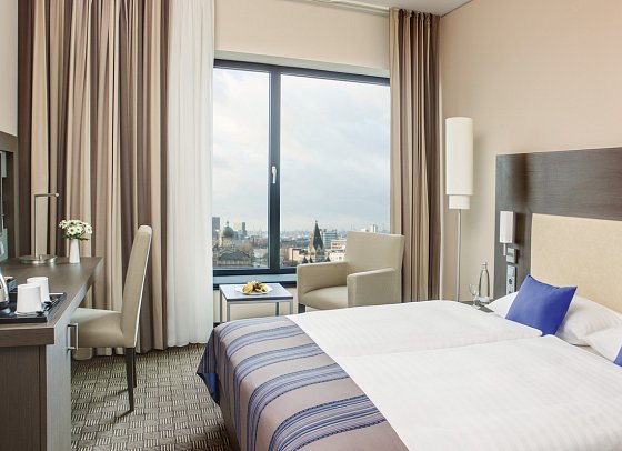 IntercityHotel Hamburg Dammtor-Messe - Wohnbeispiel Doppelzimmer Standard (Zimmercodierungen DG1 & DC1)