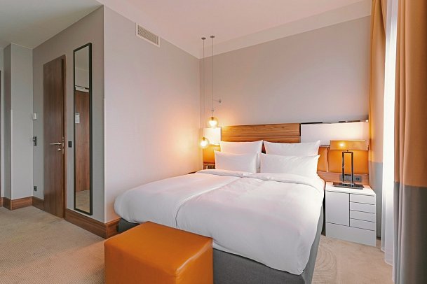 Reichshof Hamburg - Wohnbeispiel Doppelzimmer Medium (Zimmercodierung DB1)