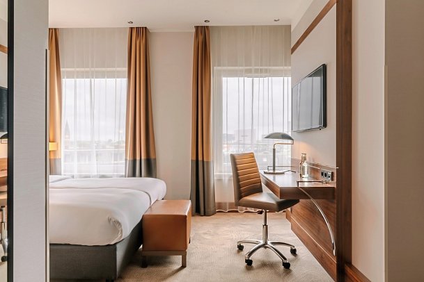 Reichshof Hamburg - Wohnbeispiel Doppelzimmer Medium (Zimmercodierung DB1)