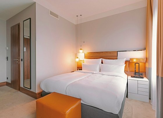 Reichshof Hamburg - Wohnbeispiel Doppelzimmer Medium (Zimmercodierung DB1)