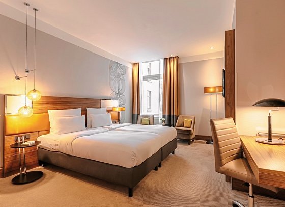 Reichshof Hamburg - Wohnbeispiel Doppelzimmer Large (Zimmercodierung DB3)