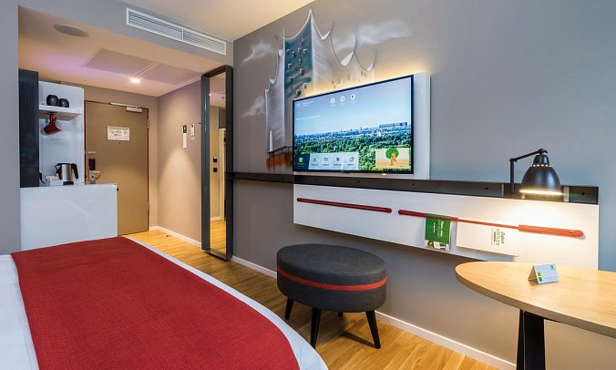 Holiday Inn Hamburg - City Nord - Wohnbeispiel Doppelzimmer Standard (Zimmercodierungen DG1 & DC1)