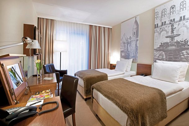 Lindner Hotel Hamburg Am Michel - Wohnbeispiel Doppelzimmer (Zimmercodierung DB1)