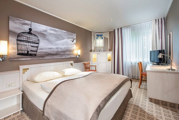 Park Hotel Hamburg Arena - Wohnbeispiel Doppelzimmer Standard (Zimmercodierung DG1)