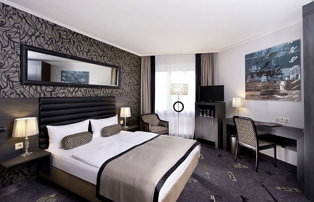 Park Hotel am Berliner Tor - Wohnbeispiel Doppelzimmer Standard (Zimmercodierung DG1)