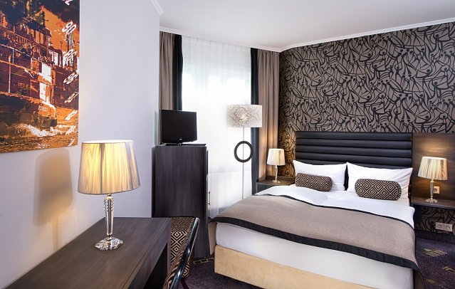 Park Hotel am Berliner Tor - Wohnbeispiel Doppelzimmer Standard (Zimmercodierung DG1)