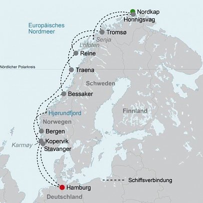 ADAC Special: Mit MS Finnmarken auf den Spuren der Postschiffroute