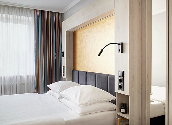 Best Western Raphael Hotel Altona - Wohnbeispiel Einzelzimmer Standard (Zimmercodierung EG1)