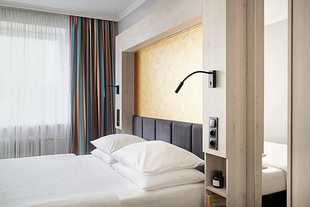 Best Western Raphael Hotel Altona - Wohnbeispiel Einzelzimmer Standard (Zimmercodierung EG1)