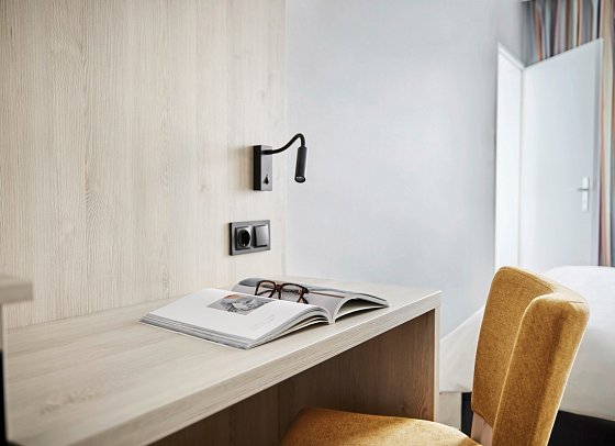 Best Western Raphael Hotel Altona - Wohnbeispiel Einzelzimmer Standard (Zimmercodierung EG1)
