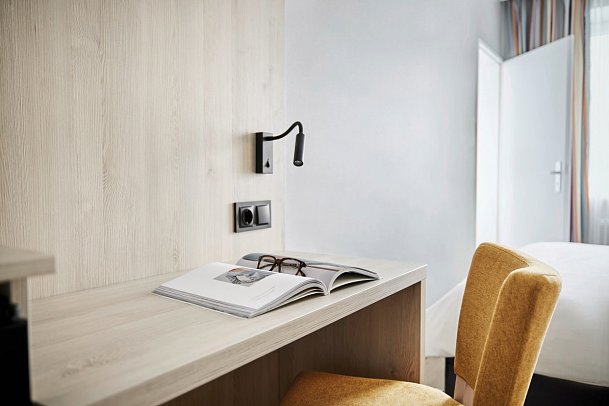 Best Western Raphael Hotel Altona - Wohnbeispiel Einzelzimmer Standard (Zimmercodierung EG1)