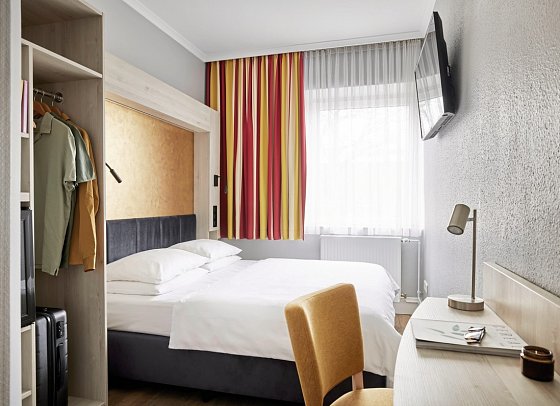 Best Western Raphael Hotel Altona - Wohnbeispiel Einzelzimmer Standard (Zimmercodierung EG1)