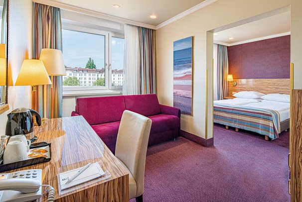 Best Western Raphael Hotel Altona - Wohnbeispiel Doppelzimmer Komfort (Zimmercodierung DF1)