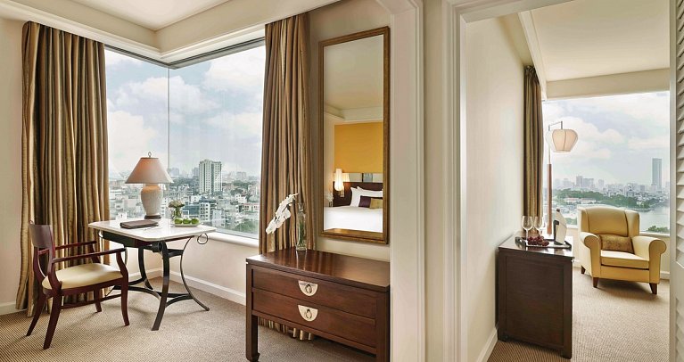 Pan Pacific Hanoi - Wohnbeispiel Studio Suite (Zimmercodierung WB1)