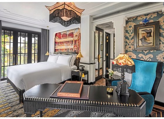 Capella Hanoi - Wohnbeispiel Junior Suite (Zimmercodierung JB1)