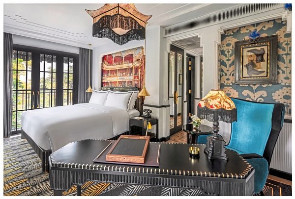 Capella Hanoi - Wohnbeispiel Junior Suite (Zimmercodierung JB1)