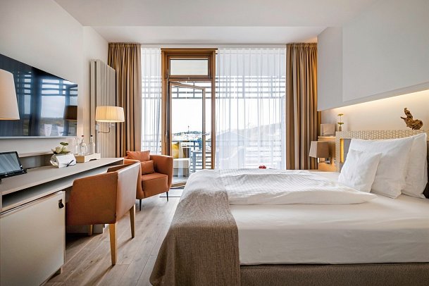 BUDERSAND Hotel - Golf & Spa - Sylt - Einzelzimmer (Zimmercodierung EB1)