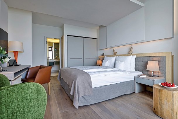 BUDERSAND Hotel - Golf & Spa - Sylt - Doppelzimmer Meerblick (Zimmercodierung DBM)