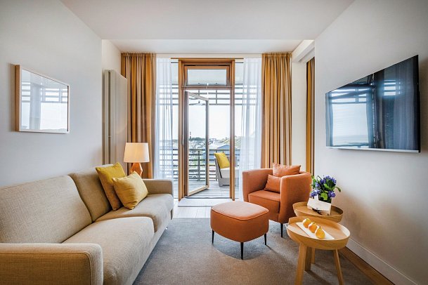 BUDERSAND Hotel - Golf & Spa - Sylt - Junior Suite 46 qm (Zimmercodierung JB2)