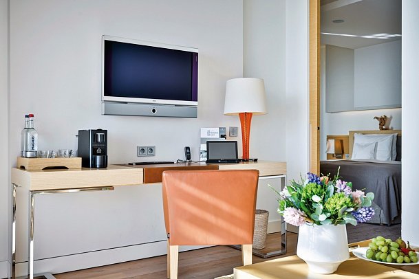 BUDERSAND Hotel - Golf & Spa - Sylt - Junior Suite 55 qm Meerblick (Zimmercodierung JBM)