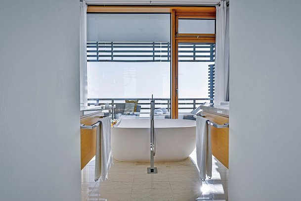 BUDERSAND Hotel - Golf & Spa - Sylt - Junior Suite 55 qm Meerblick (Zimmercodierung JBM)