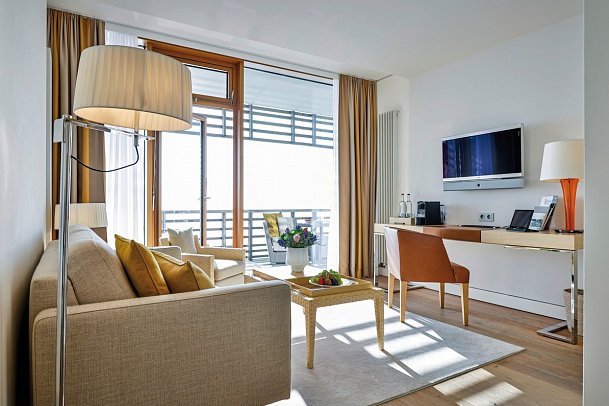 BUDERSAND Hotel - Golf & Spa - Sylt - Junior Suite 55 qm Meerblick (Zimmercodierung JBM)