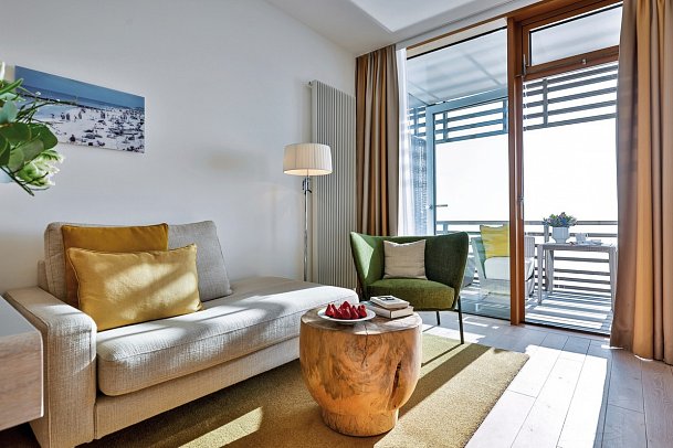 BUDERSAND Hotel - Golf & Spa - Sylt - Doppelzimmer Deluxe Meerblick