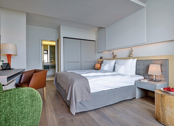BUDERSAND Hotel - Golf & Spa - Sylt - Doppelzimmer Meerblick (Zimmercodierung DBM)