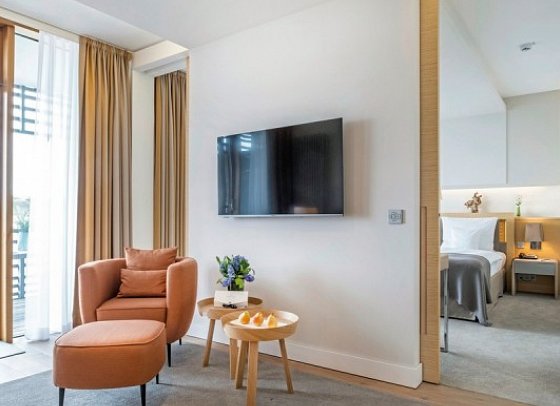 BUDERSAND Hotel - Golf & Spa - Sylt - Junior Suite 46 qm (Zimmercodierung JB2)