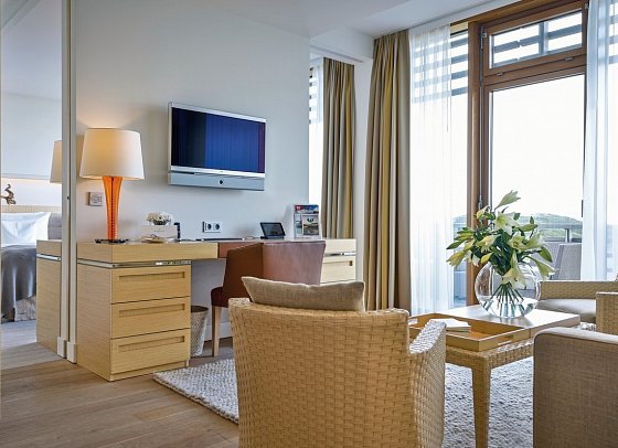 BUDERSAND Hotel - Golf & Spa - Sylt - Junior Suite 55 qm (Zimmercodierung JB3)