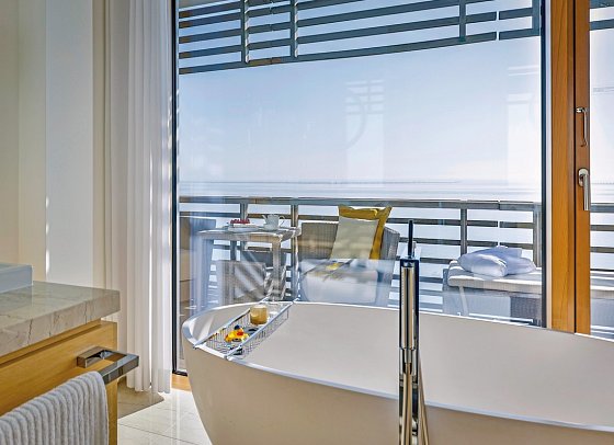 BUDERSAND Hotel - Golf & Spa - Sylt - Junior Suite 55 qm Meerblick (Zimmercodierung JBM)