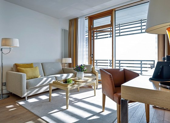 BUDERSAND Hotel - Golf & Spa - Sylt - Junior Suite 55 qm Meerblick (Zimmercodierung JBM)