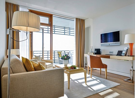 BUDERSAND Hotel - Golf & Spa - Sylt - Junior Suite 55 qm Meerblick (Zimmercodierung JBM)