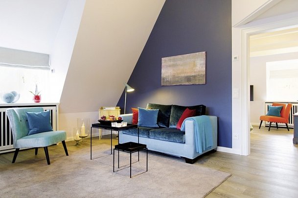 Aarnhoog Sylt - Wohnbeispiel Junior Suite (Zimmercodierung JB1)