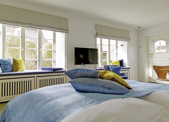Aarnhoog Sylt - Wohnbeispiel Junior Suite (Zimmercodierung JB1)