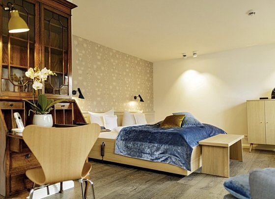 Aarnhoog Sylt - Wohnbeispiel Doppelzimmer (Zimmercodierung DB1)