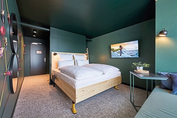 Urban Nature - Wohnbeispiel Doppelzimmer Into the Hood (Zimmercodierung DB1)