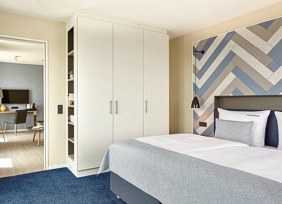 Küstenperle Strandhotel & Spa - Wohnbeispiel Perle Suite (Zimmercodierung WI1)