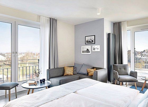 Küstenperle Strandhotel & Spa - Wohnbeispiel Familienzimmer (Zimmercodierung FB1)