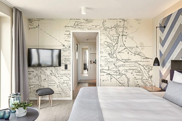 Küstenperle Strandhotel & Spa - Wohnbeispiel Familienzimmer (Zimmercodierung FB1)