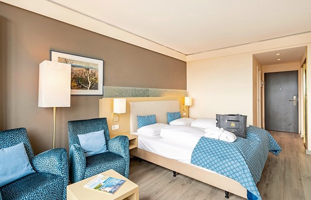 ambassador hotel & spa - Wohnbeispiel Doppelzimmer Landblick (Zimmercodierung DB1)