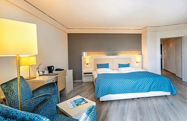 ambassador hotel & spa - Wohnbeispiel Doppelzimmer Landblick (Zimmercodierung DB1)