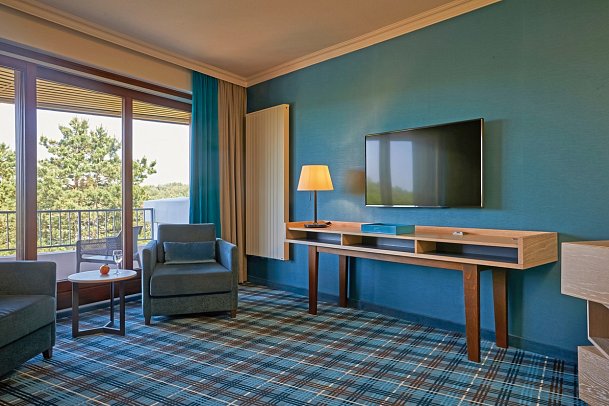 AALERNHÜS hotel & spa - Wohnbeispiel Juniorsuite (Zimmercodierung JB1)