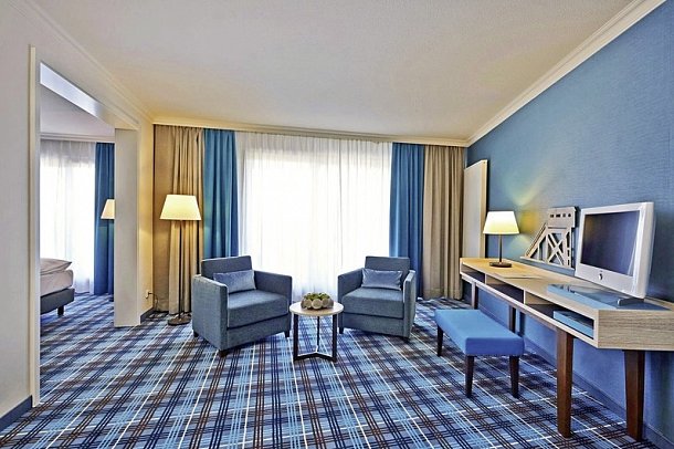 AALERNHÜS hotel & spa - Wohnbeispiel Juniorsuite (Zimmercodierung JB1)