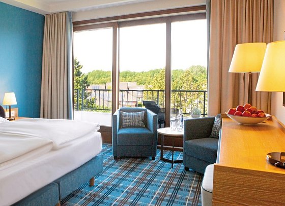 AALERNHÜS hotel & spa - Wohnbeispiel Doppelzimmer Landblick (Zimmercodierung DB1)
